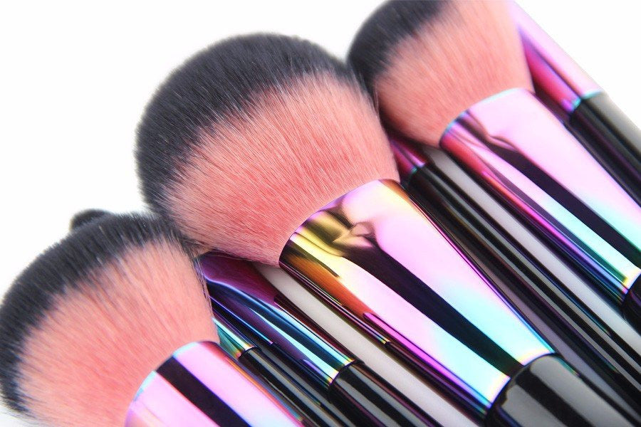Copper 7 pcs Makeup Brush