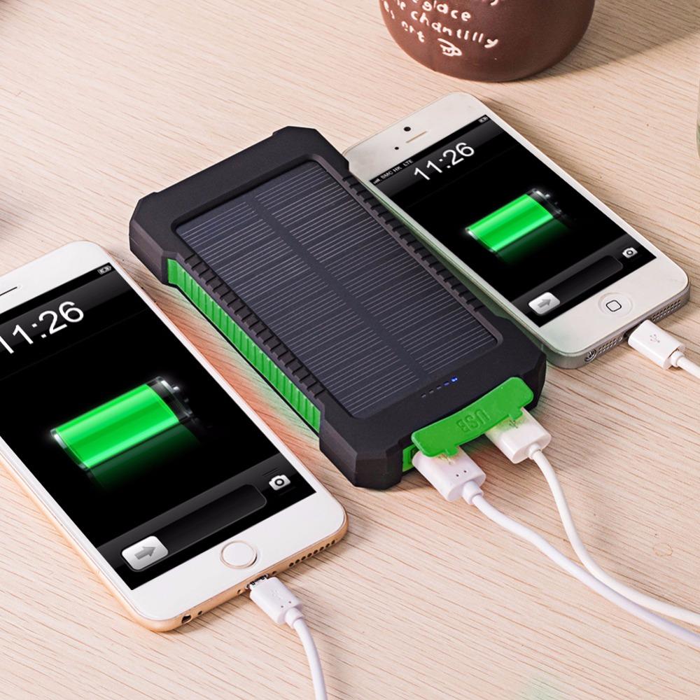 Solar Power Banks Smartphone