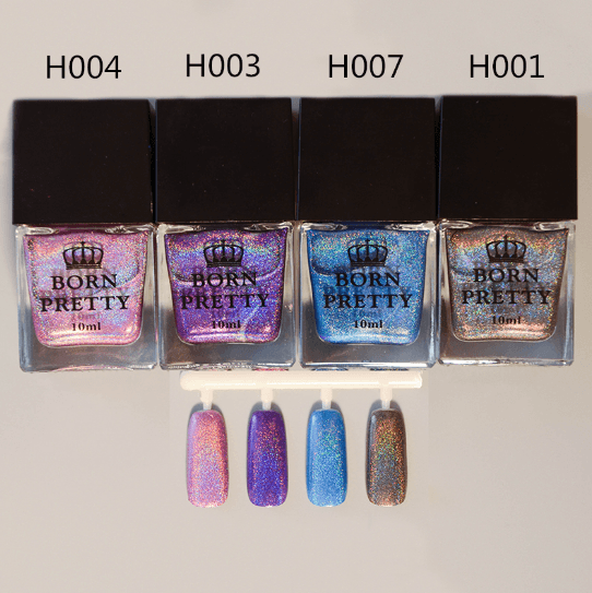 Holographic Glitter Nail Polish