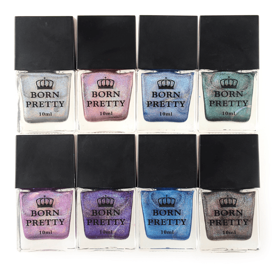 Holographic Glitter Nail Polish