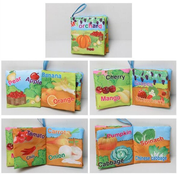 Animals Tails Cloth Book