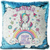 Personalised UNICORN Sequin Pillow