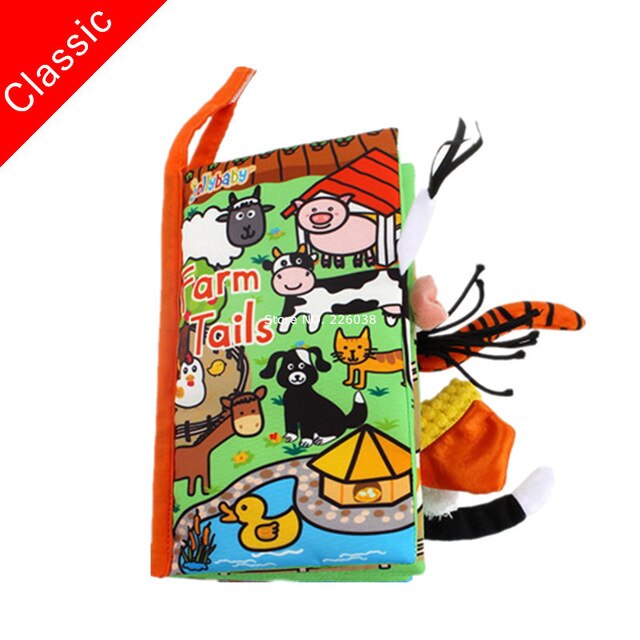 Animals Tails Cloth Book