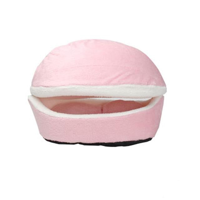 Soft & Cute Hamburger Cats Bed