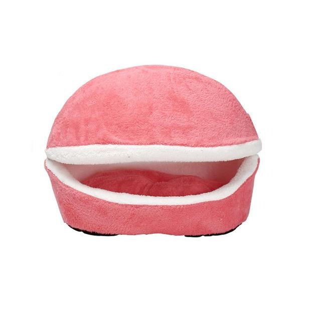Soft & Cute Hamburger Cats Bed