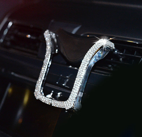 Light Crystal Car Phone Holder