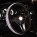 Crystal steering wheels cover