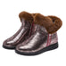 Women Fur Boots Glitters