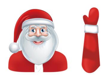 Waving arm Christmas