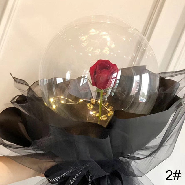 LED Balloon Rose Bouquet