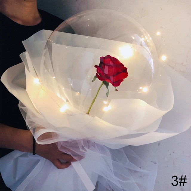 LED Balloon Rose Bouquet