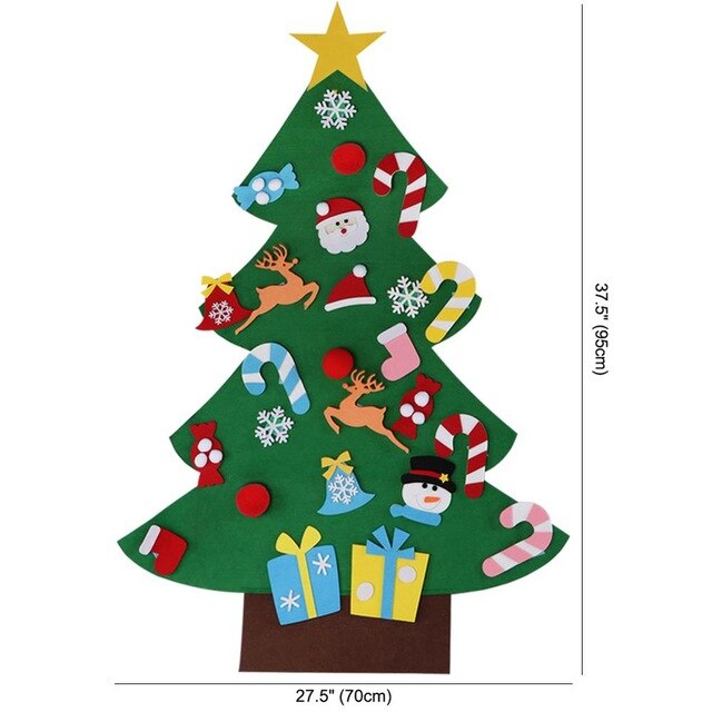 DIY Felt Christmas Tree