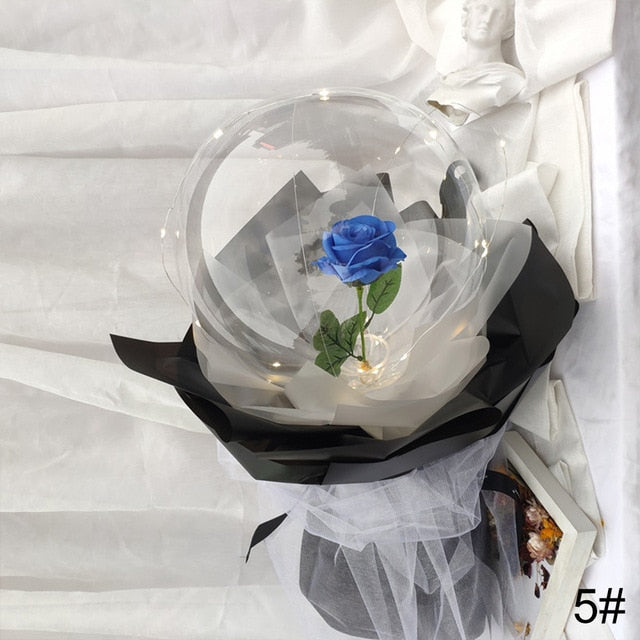 LED Balloon Rose Bouquet