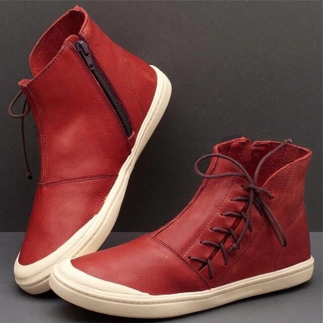 Women Boots Zip