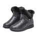 Women Fur Boots Glitters