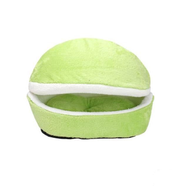 Soft & Cute Hamburger Cats Bed